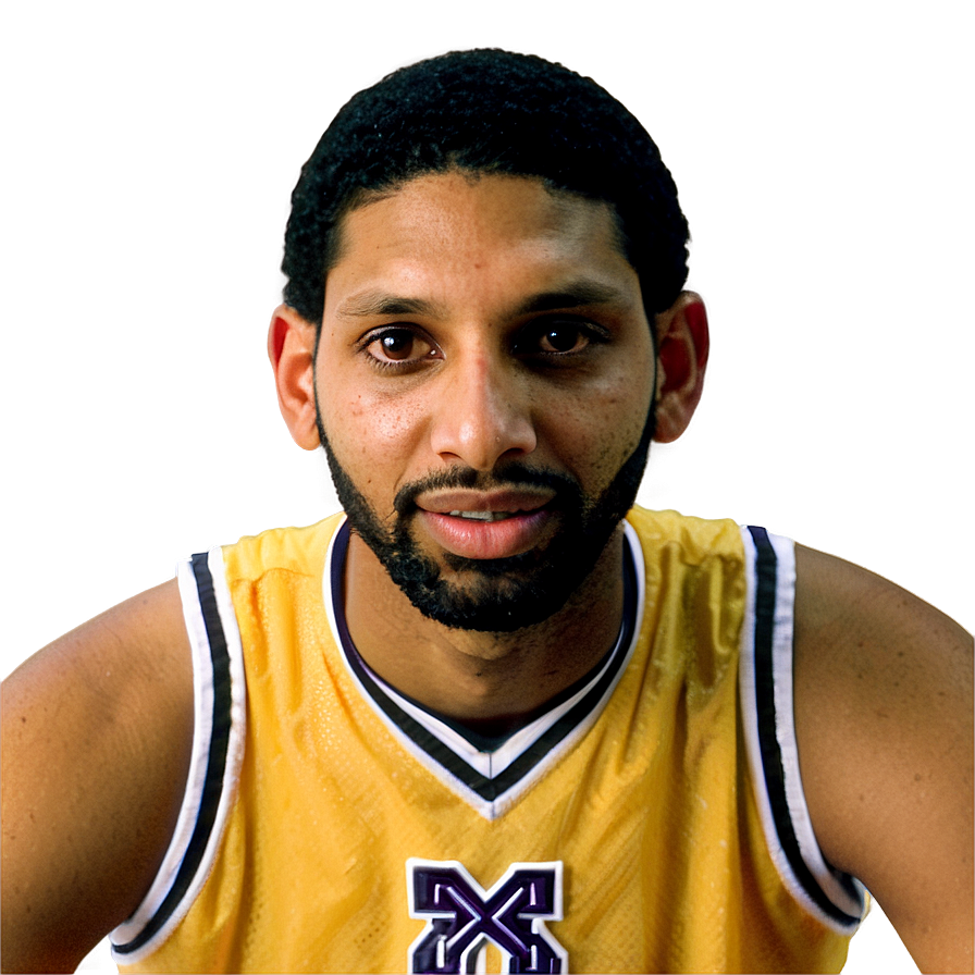 Tim Duncan College Days Png Xtv77 PNG