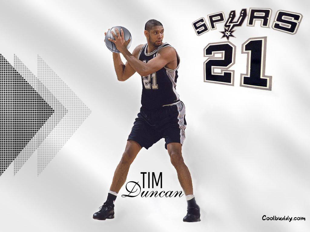 Tim Duncan Spurs 21