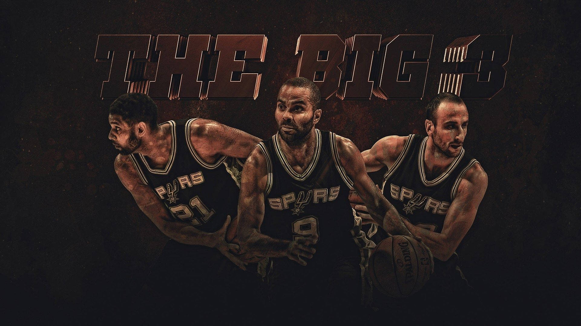 Tim Duncan Spurs Big 3 Background