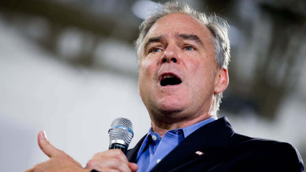 Tim Kaine Photographed From Below Wallpaper