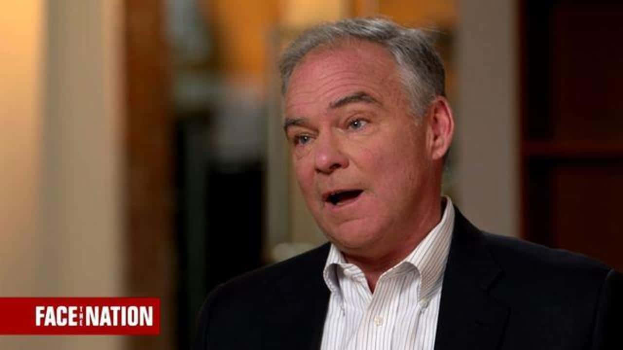 Timkaine Bei Face The Nation Wallpaper
