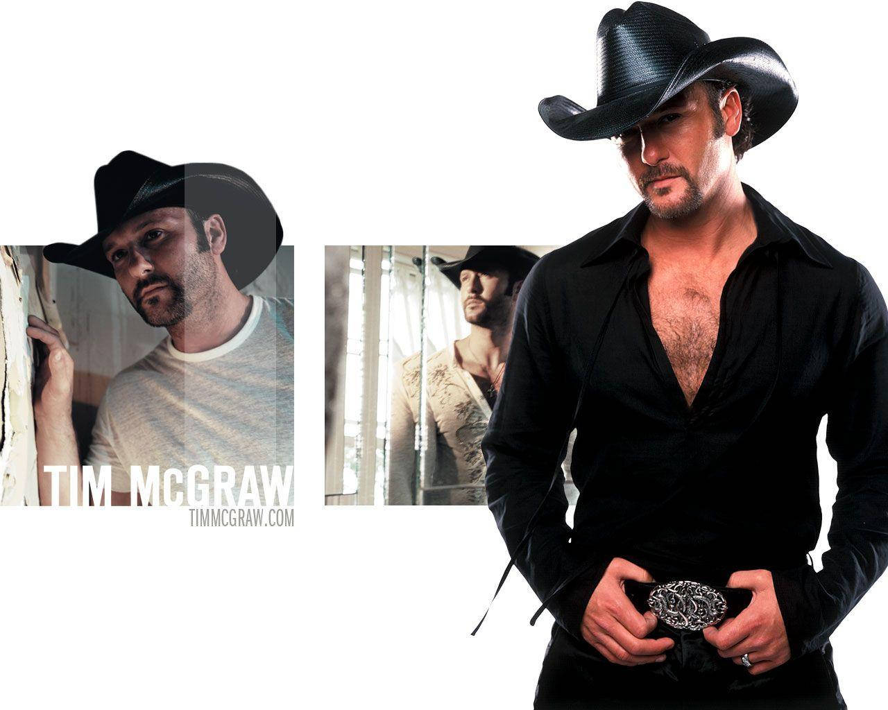 Tim Mcgraw Poster With Different Pictures
