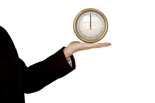 Time In Hand Concept PNG