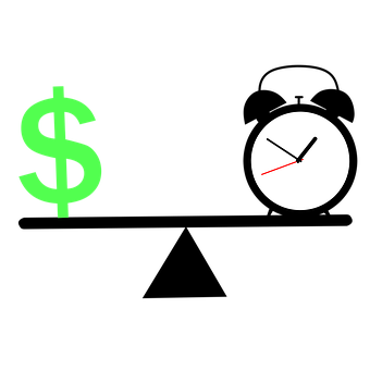 Time Is Money Concept PNG