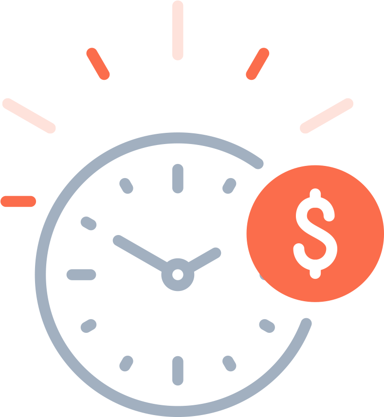 Time Is Money Concept PNG