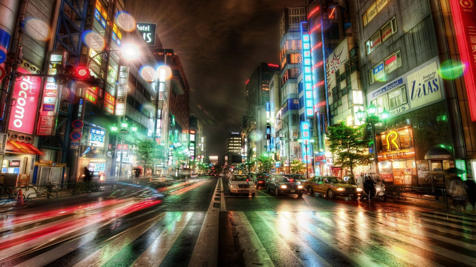 Time-lapse City Of Tokyo Wallpaper