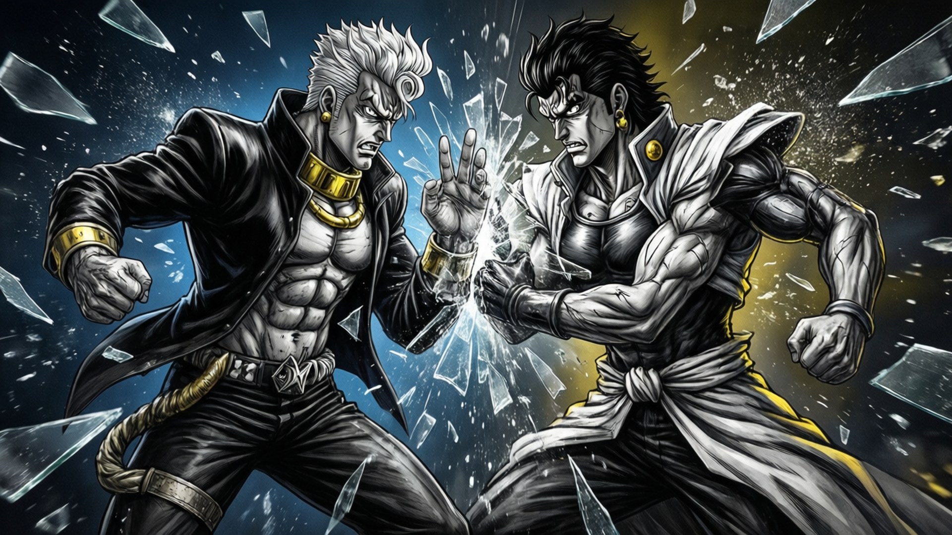 Time Stop Duel Taustakuvat