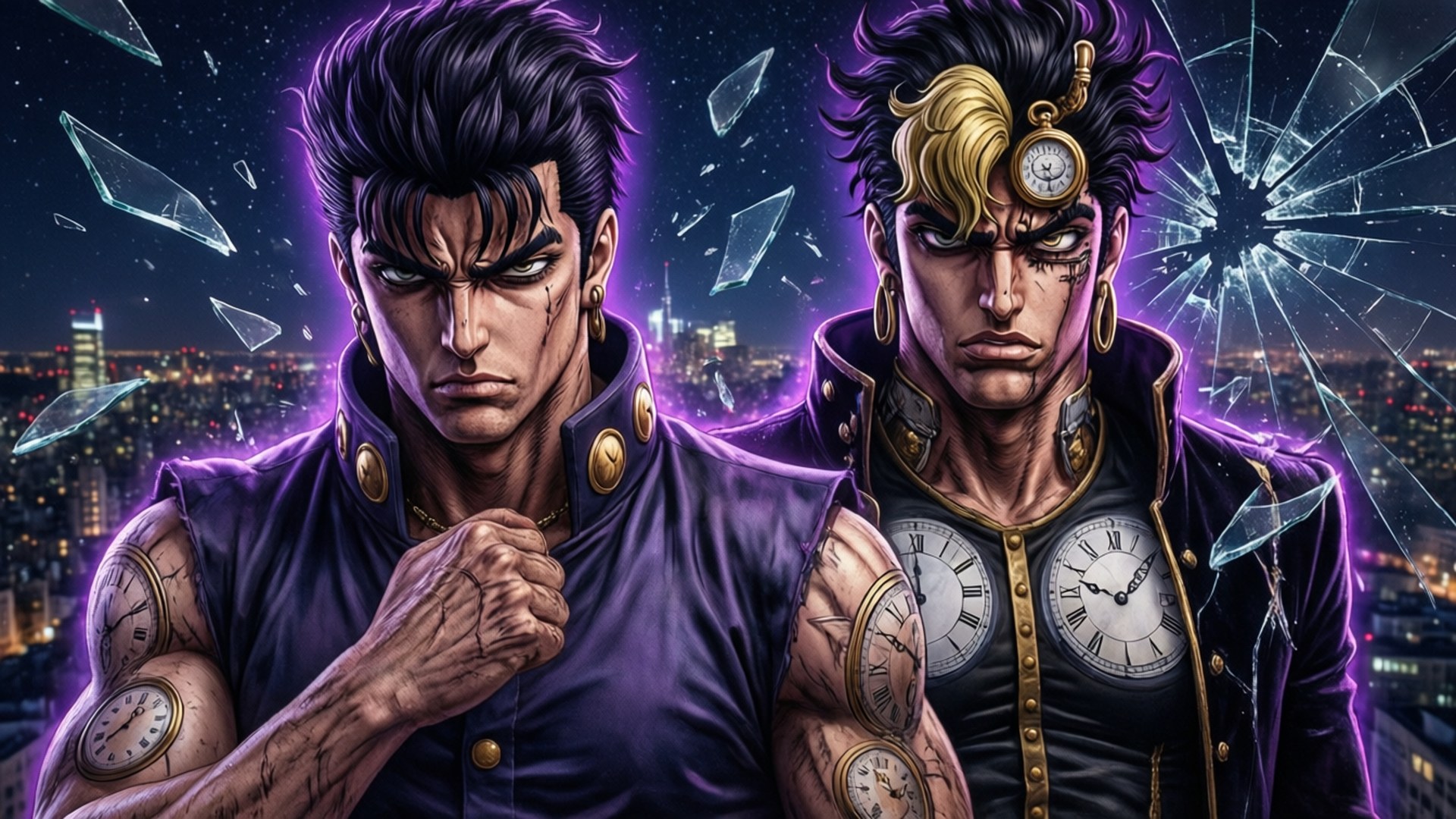 Time Stop Showdown Taustakuvat