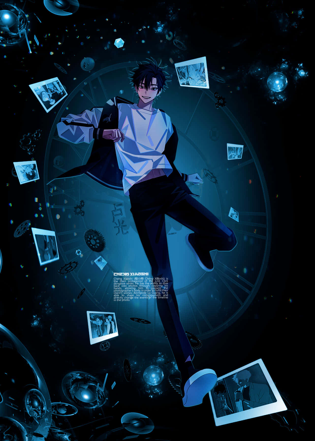 Time Traveling Detective Anime Artwork Wallpaper
