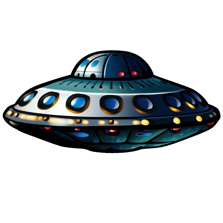 Time-traveling Flying Saucer Png Abv PNG