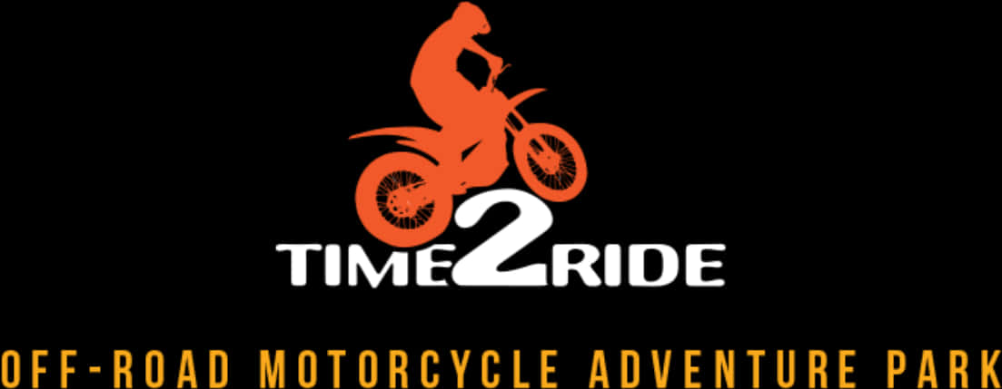 Time2 Ride Motorcycle Adventure Park Logo PNG