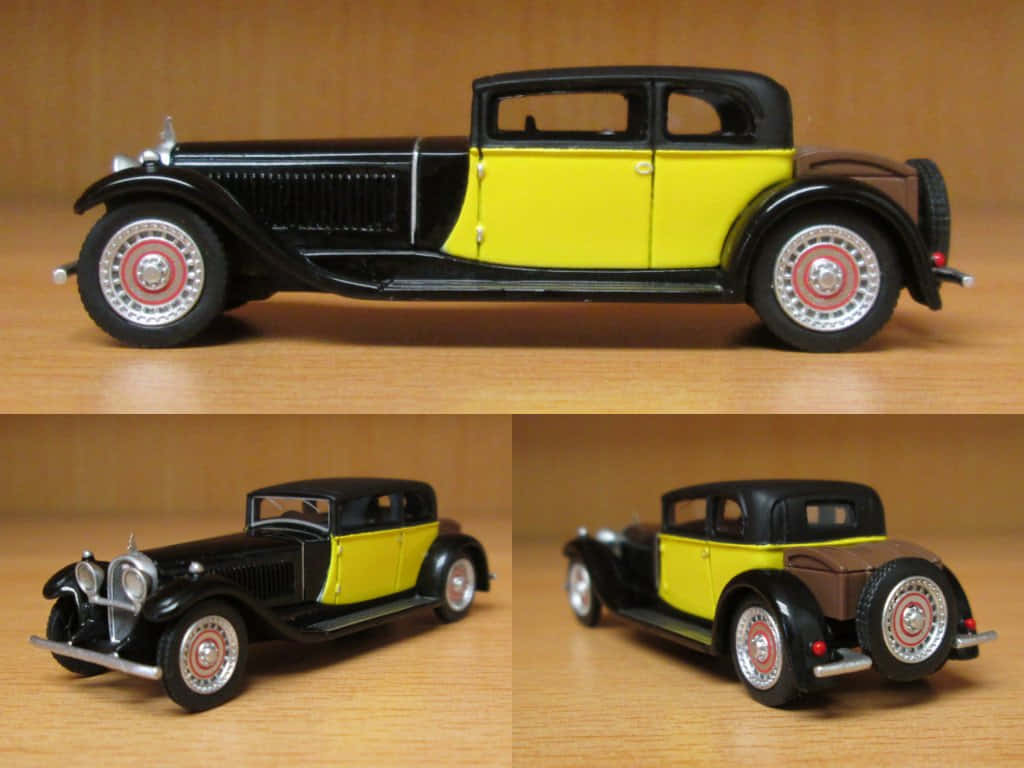 Tijdloze Elegant - Bugatti Type 41 Royale Achtergrond