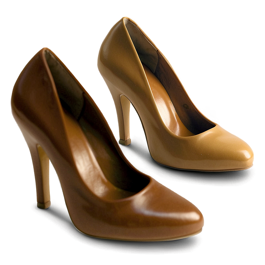 Timeless Tan Heels Png Pul PNG