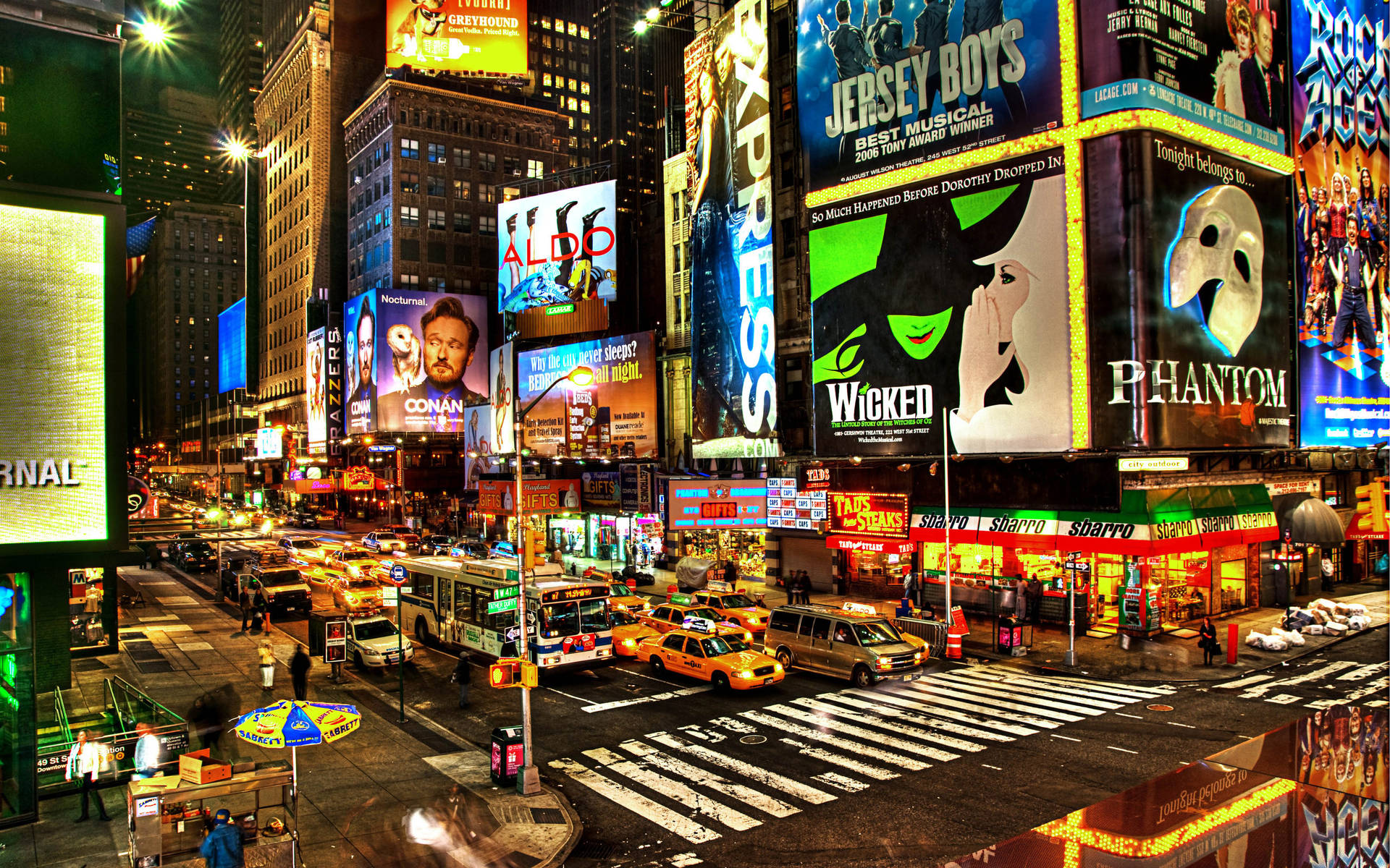 Times Square Crossing Wallpaper