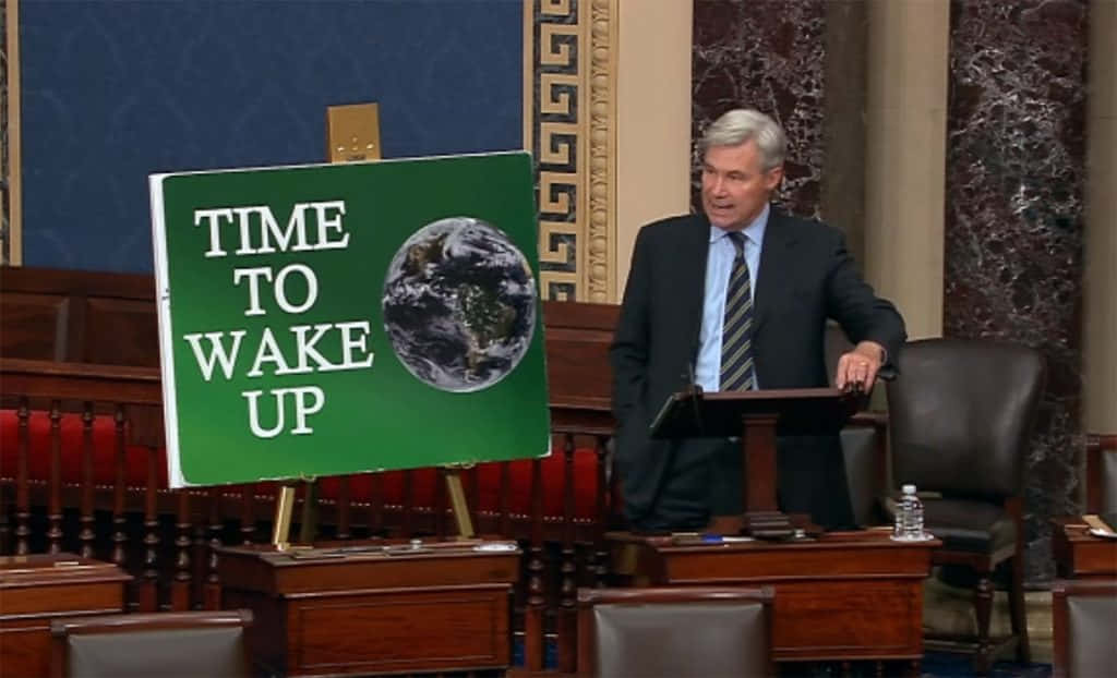 Timeto Wake Up Senate Speech Wallpaper