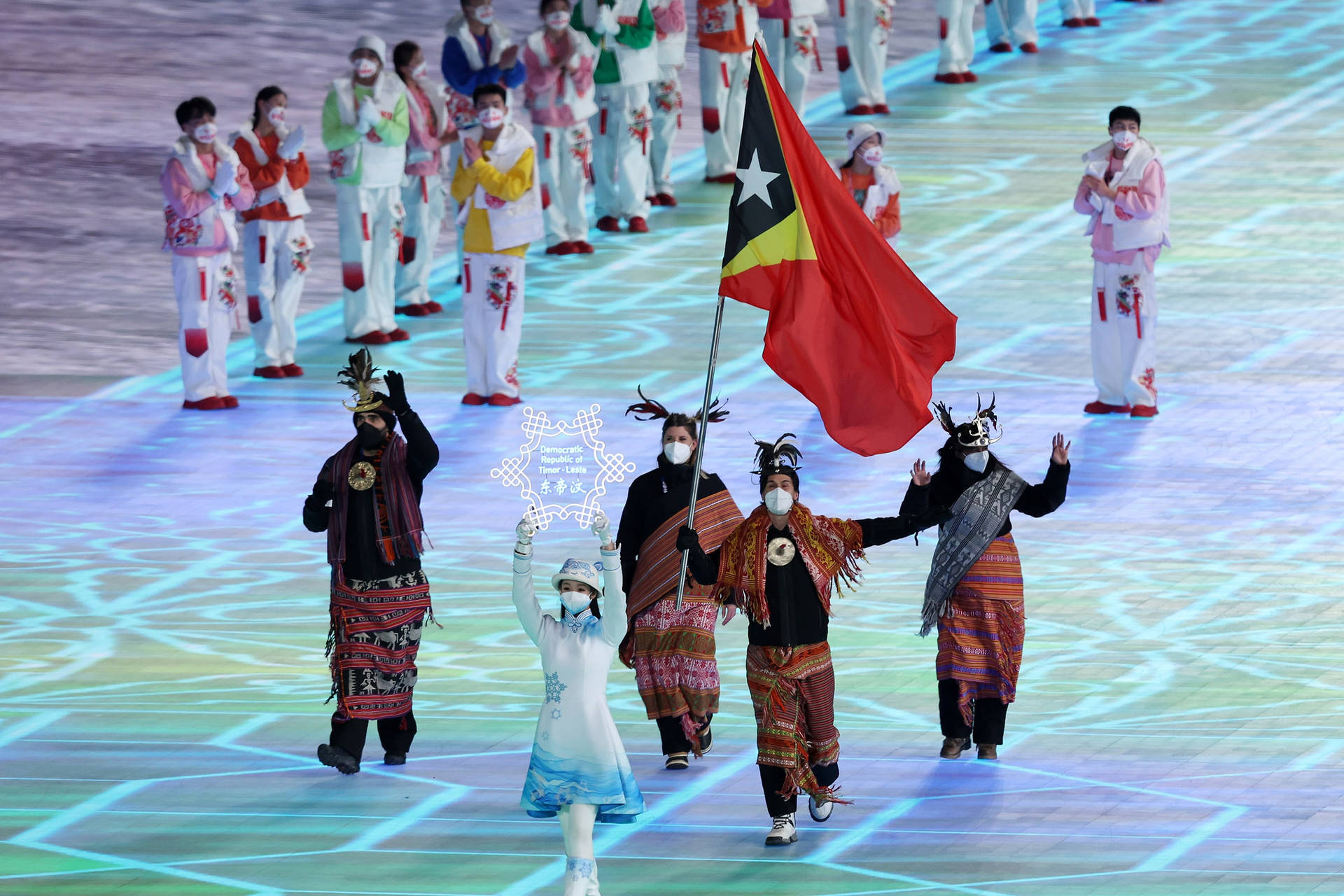 Timorleste Olympische Spiele Peking 2022 Wallpaper
