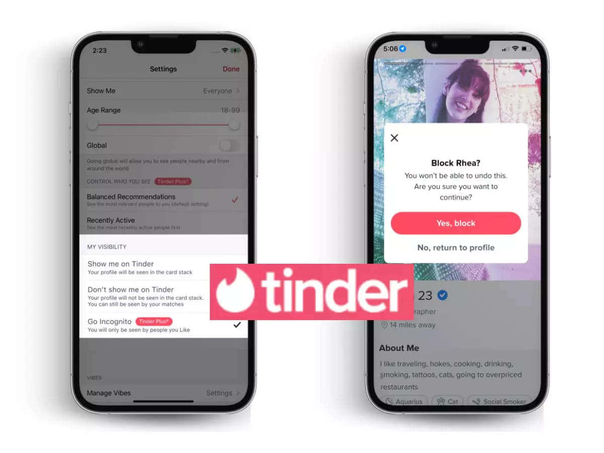 Immagineper L'app Di Incontri Mobili Tinder