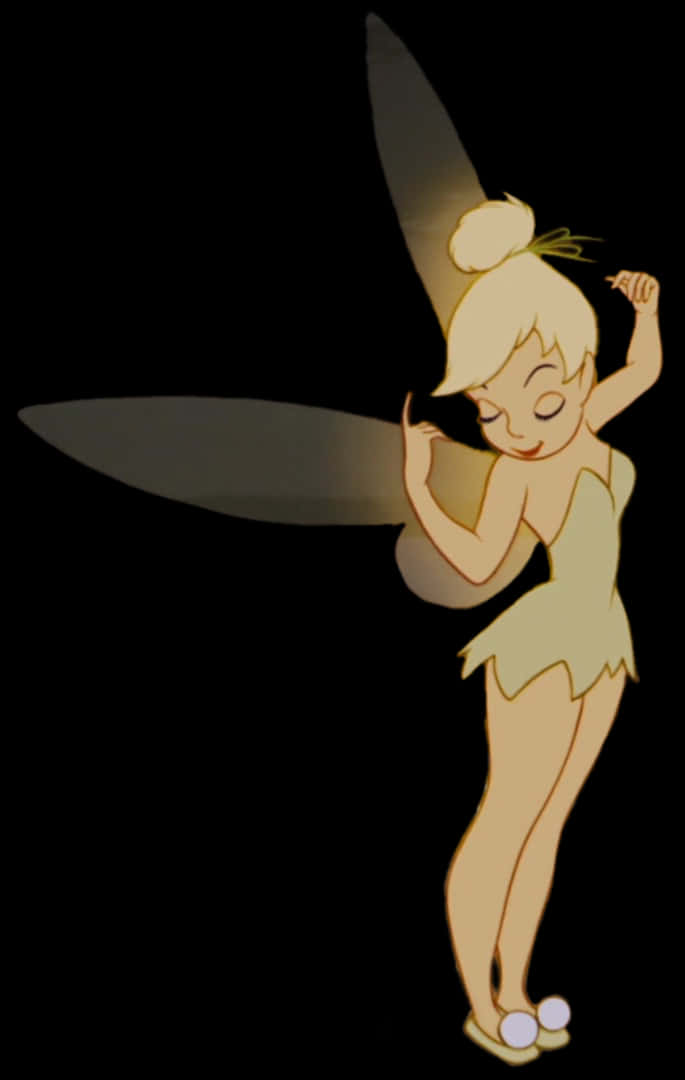 Tinkerbell Classic Pose PNG
