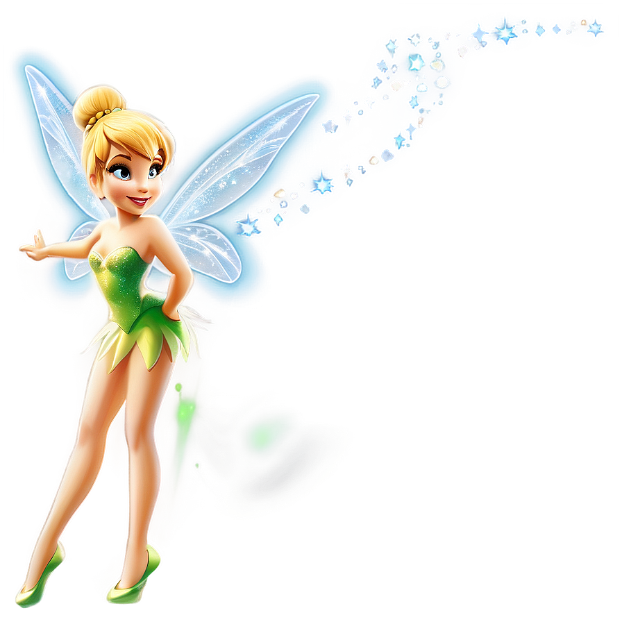 Download Tinkerbell Outline Png Gys93 | Wallpapers.com