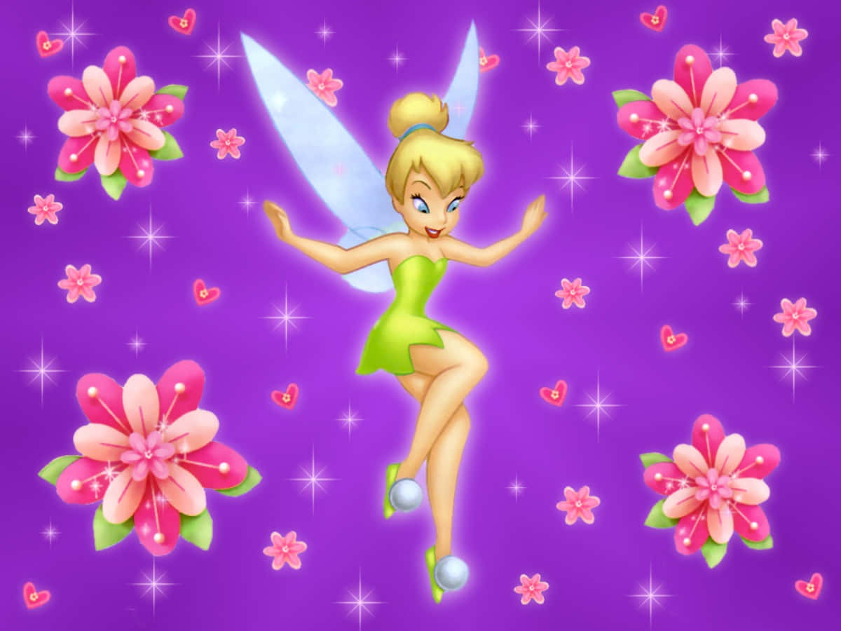 "Come fly with Tinkerbell, the darling of Neverland."
