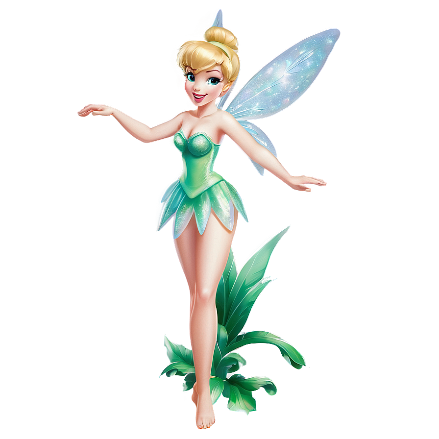 Download Tinkerbell Sitting Png 05062024 | Wallpapers.com