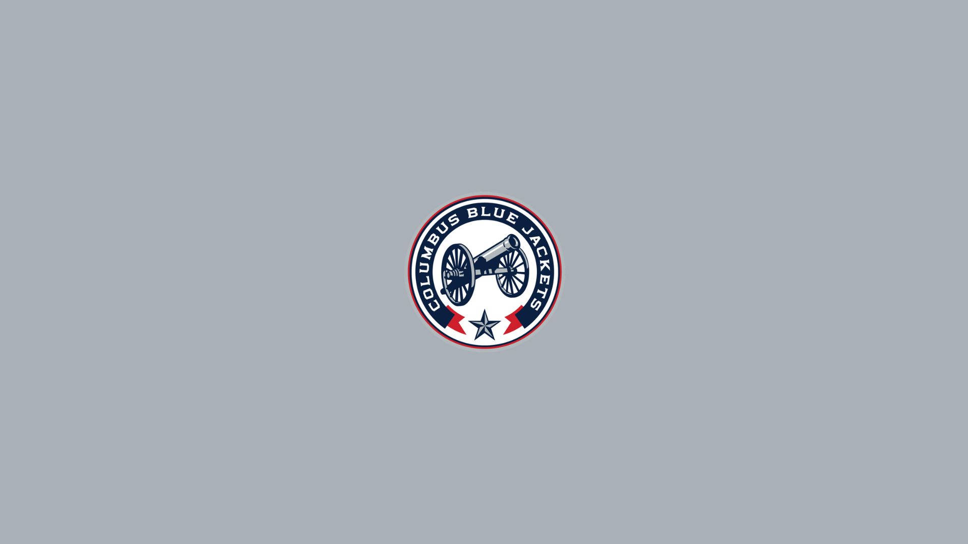 Tiny Columbus Blue Jackets Logo Wallpaper