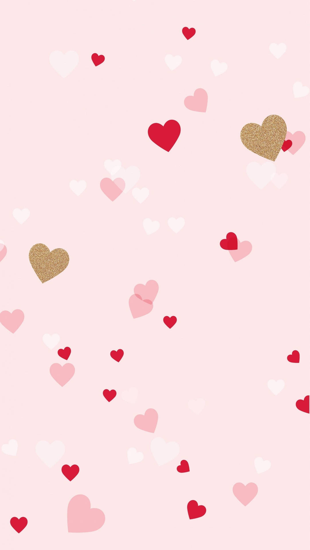 Download Tiny Hearts Cute Iphone Lock Screen Wallpaper 