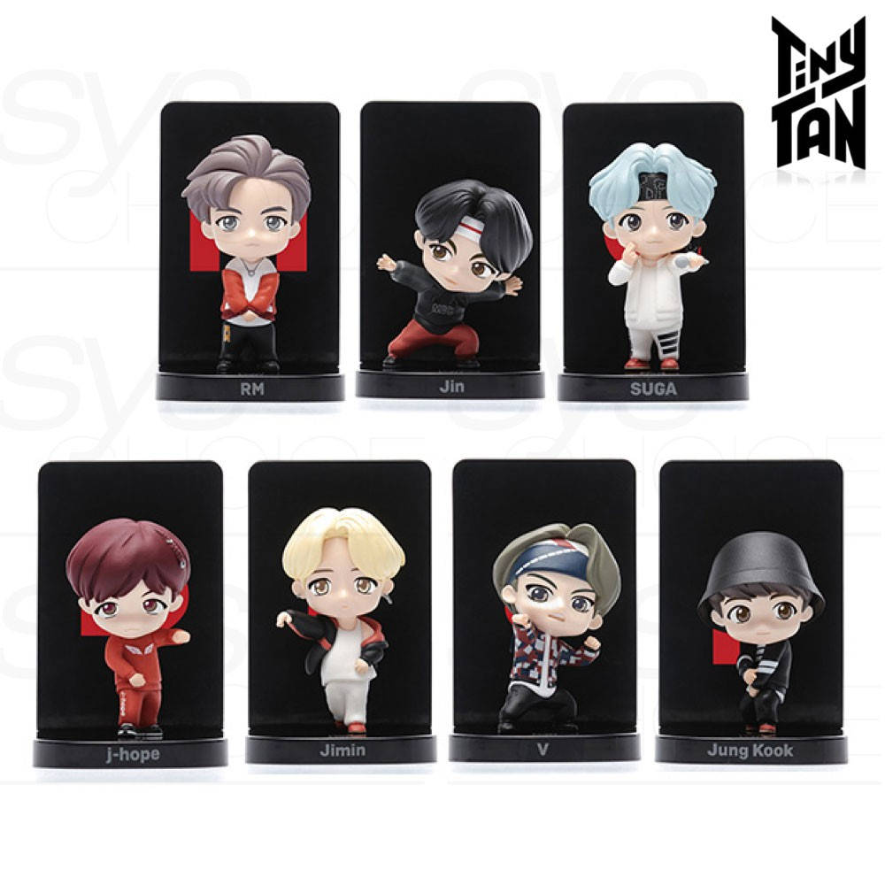 Tiny Tan Bts Action Figure In Black Picture