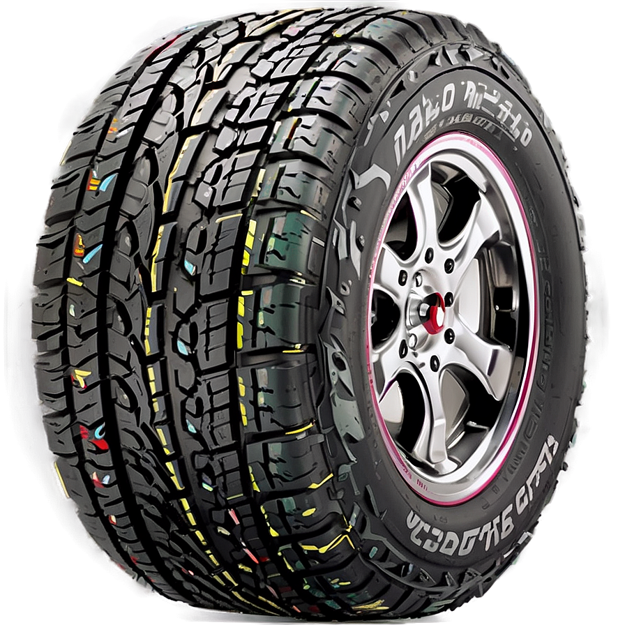 Tire Tread Wear Indicator Png 06272024 PNG