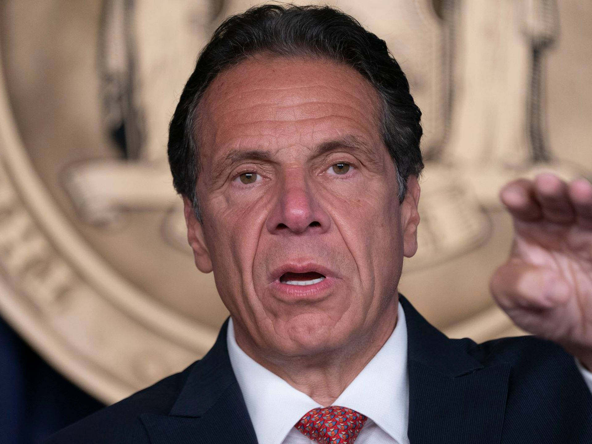 Tired Andrew Cuomo Wallpaper