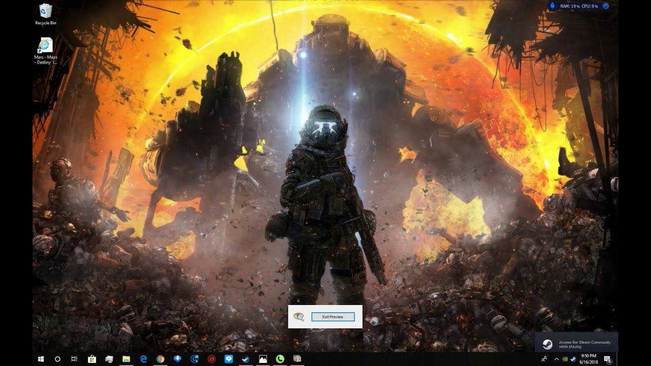 Ready Your Weapon and Suit Up for Titanfall 2 Wallpaper