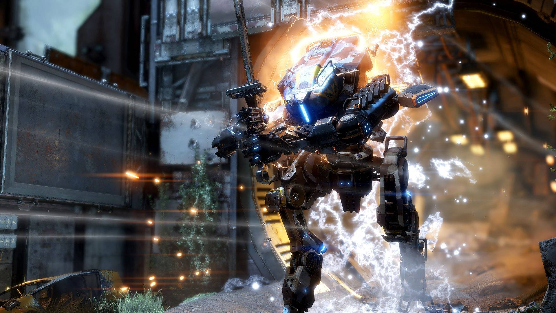 The Spectacular Striking Titan Ronin is Ready for Titanfall 2 Wallpaper