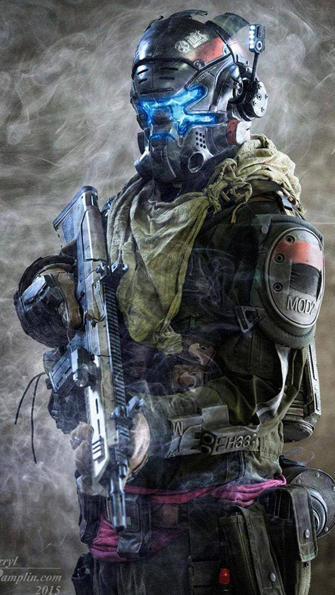 Titanfall Soldier Phone Wallpaper