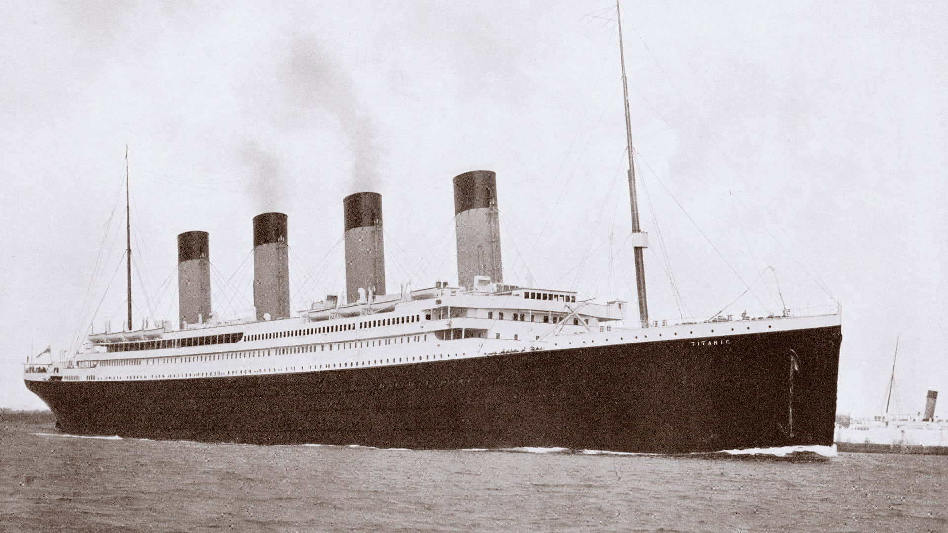Denulækkede Titanic.