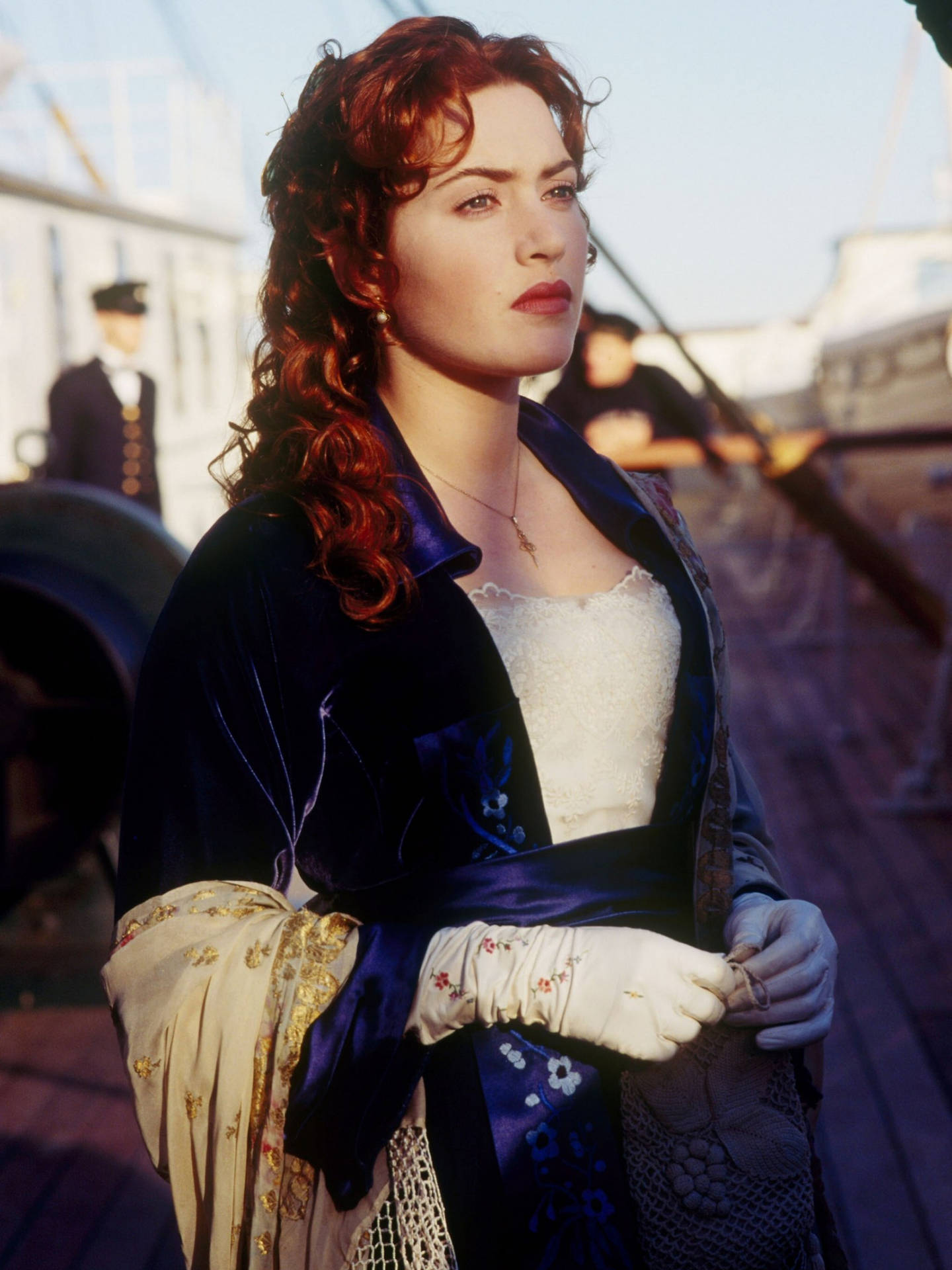 Titanic Kate Winslet As Rose Wallpaper