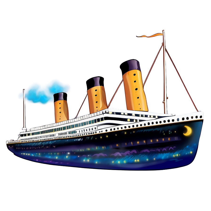 Titanic Night Sky Png Qyj PNG