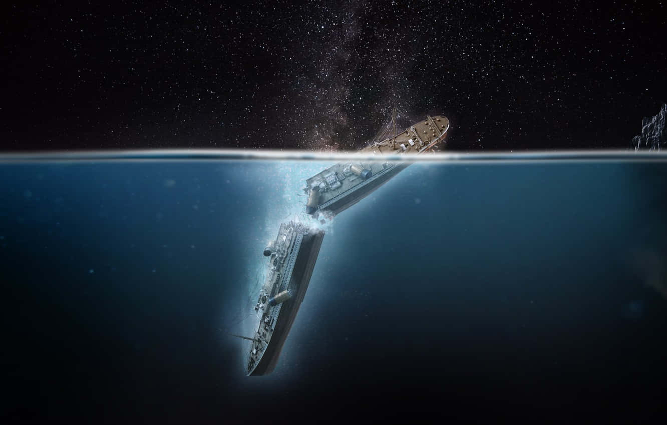 Visualizacióninolvidable De La Infame Película 'titanic'