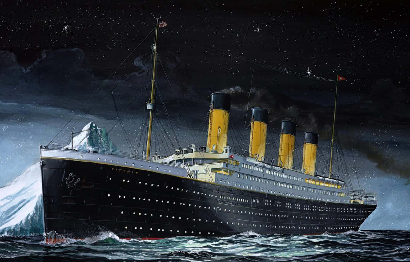 Titanicskeppet Som Sjönk.