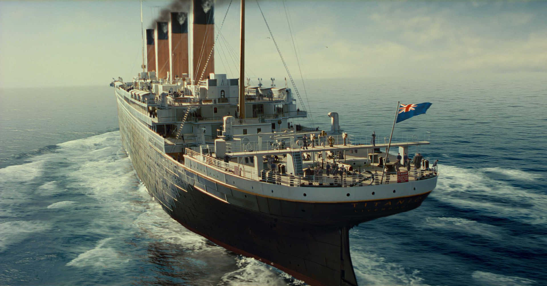 Titanic,ett Av De Mest Ikoniska Skeppen Någonsin Skapat.