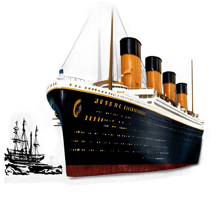 Titanic Ship Png Ybk PNG