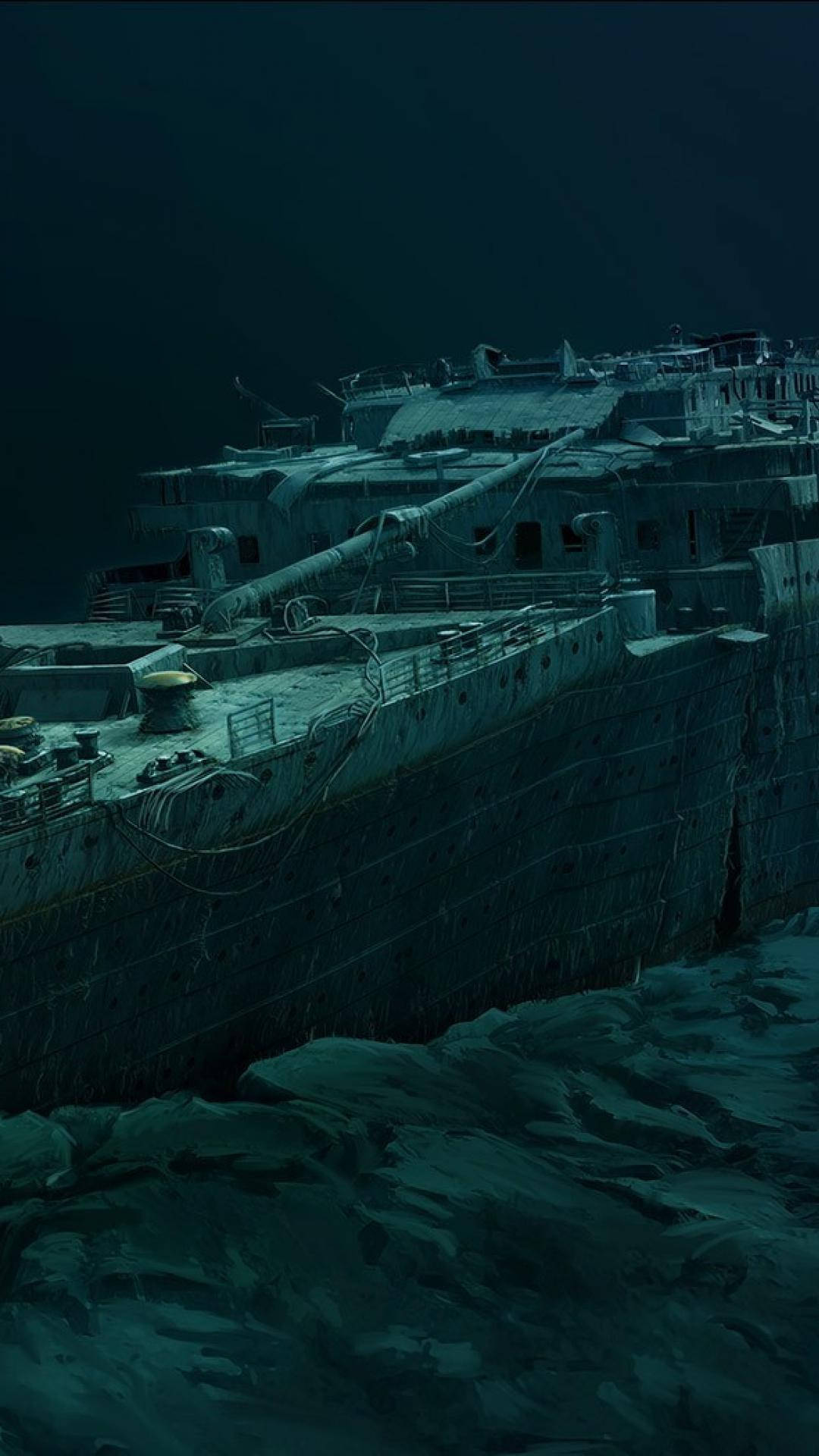 Titanic Sunken Ship Wallpaper