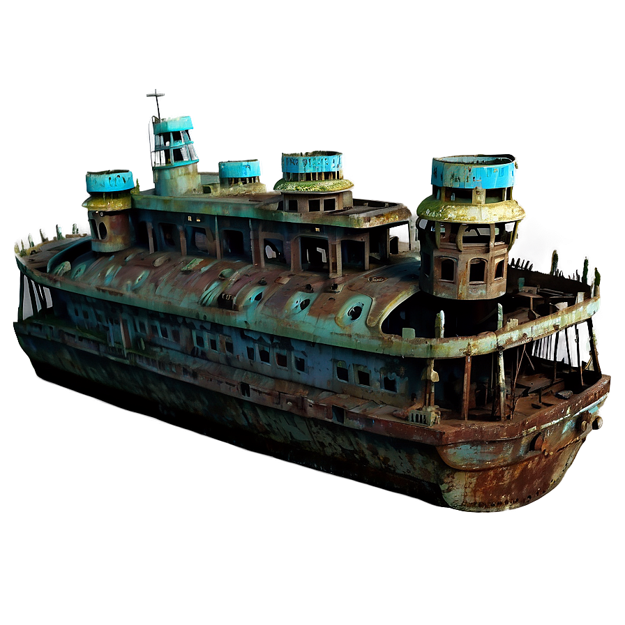 Download Titanic Underwater Wreck Png 05212024 | Wallpapers.com