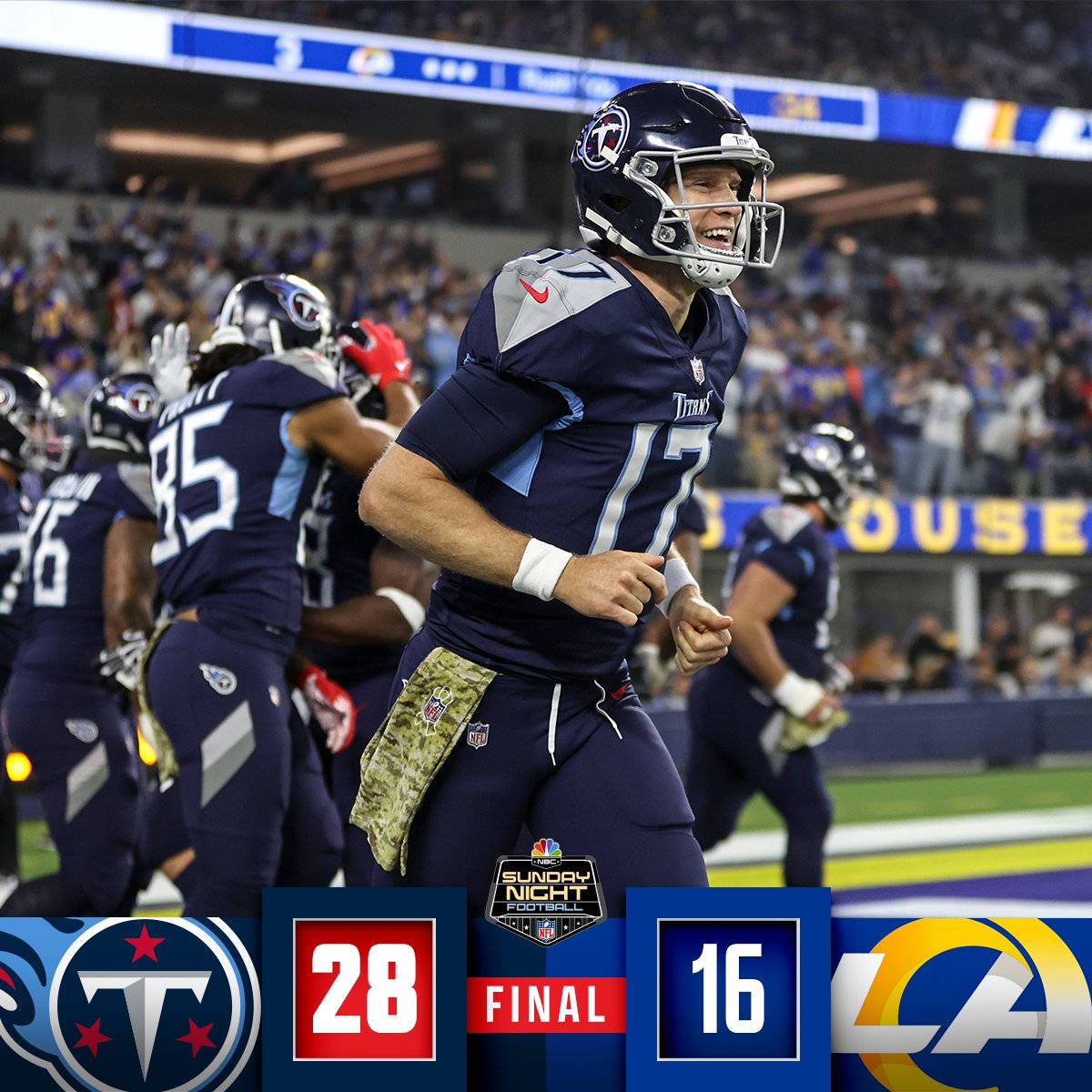 Titans And Rams NFL Scores Wallpaper