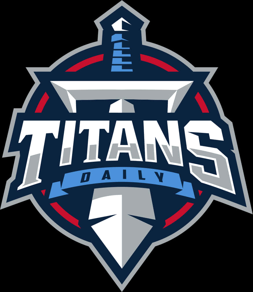 Titans Daily Logo Graphic PNG