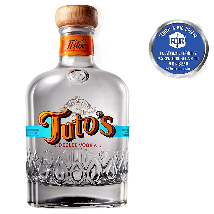 Tito's Vodka On The Rocks Png Jbn PNG