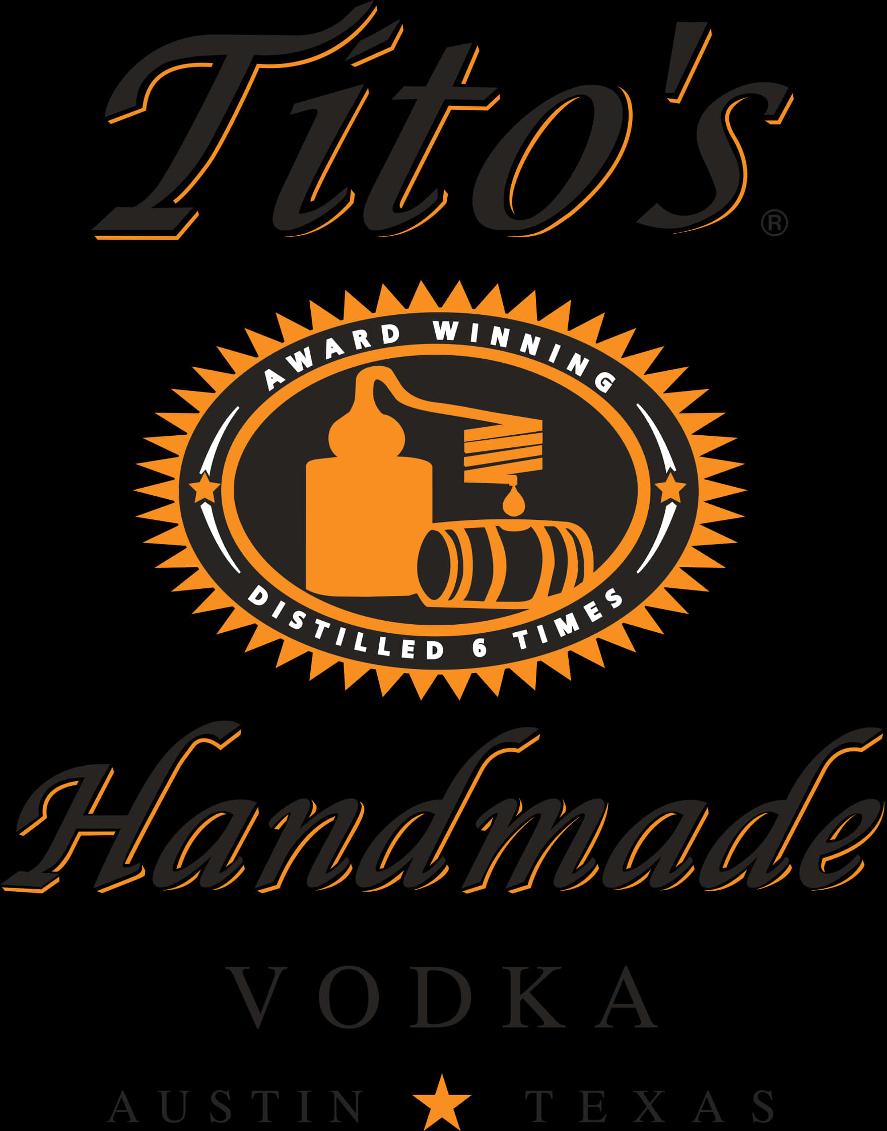 Titos Handmade Vodka Logo PNG