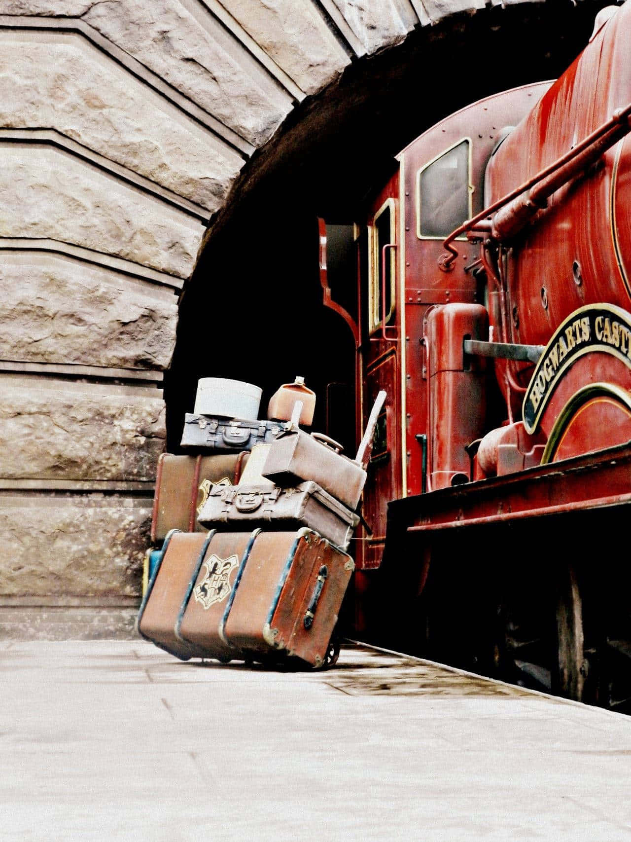 Títuloel Viaje Mágico Te Espera En El Expreso De Hogwarts Fondo de pantalla