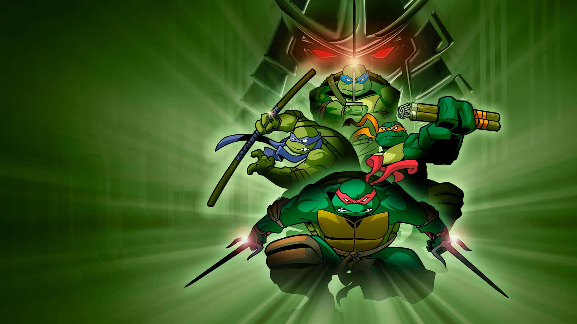 The Teenage Mutant Ninja Turtles will take on any challenge Wallpaper