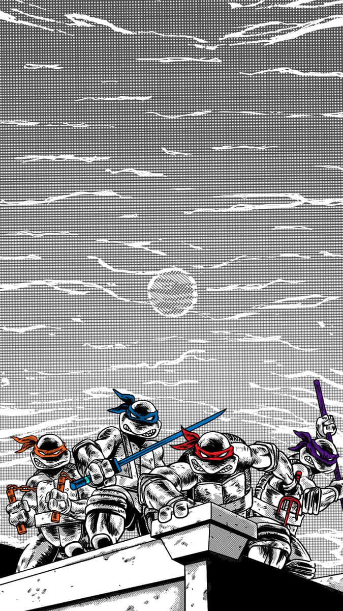 TMNT Leonardo Cute  Dangerous iPhone 5 wallpaper  Tmnt Teenage mutant  ninja turtles artwork Ninja turtles art