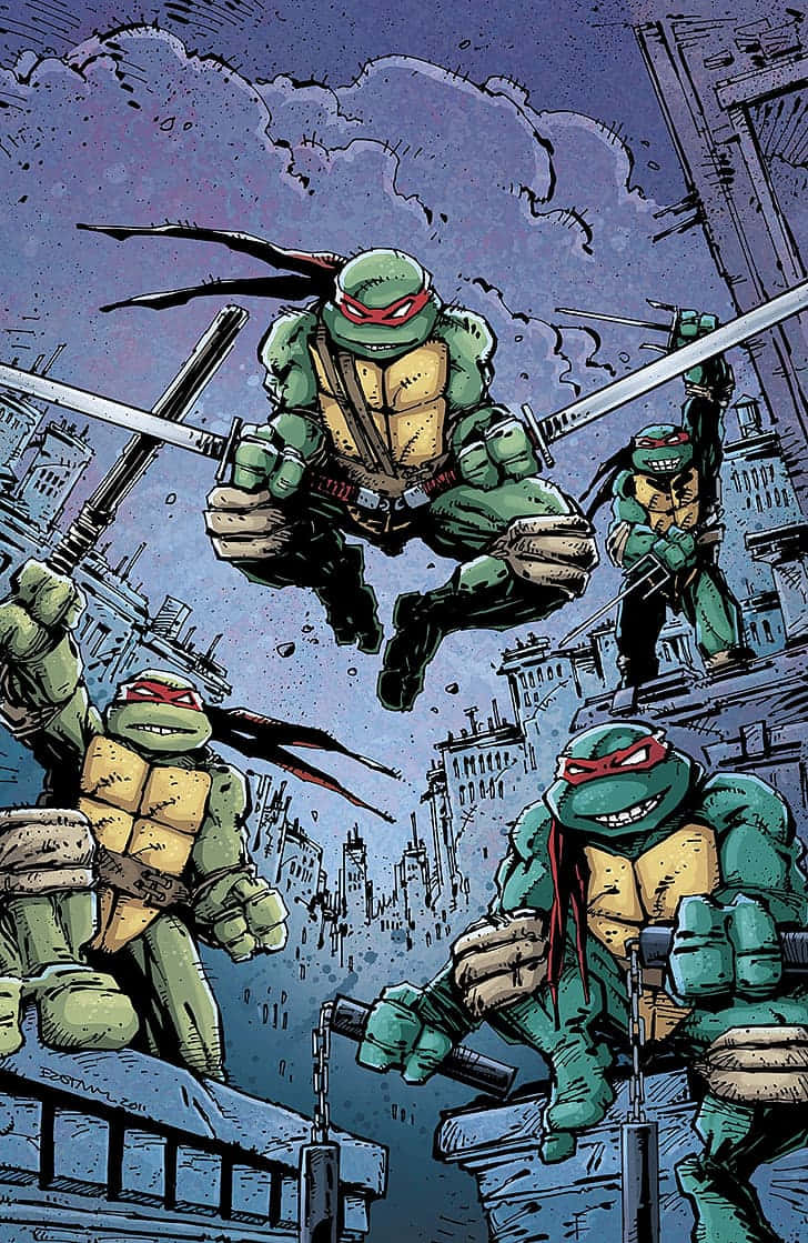 Heroes in a Half Shell: Rise of the Teenage Mutant Ninja Turtles Wallpaper